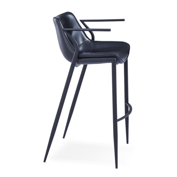 Leisure Style Soft Cushions 54x59x82cm Cafe Arm Chairs