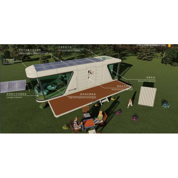 Eco friendly Space Capsule Sleeping Pod Factory Price Modern Luxury Villa Steel Outdoor House