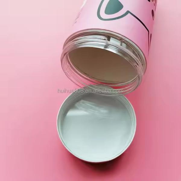 Papeterie composite Kraft imprimée sur mesure Can PET Chien chat traite du papier alimentaire Tubes d'emballage Plastique pour le chocolat artisanal