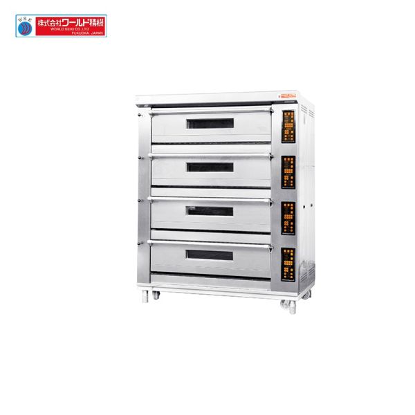 Japanese World-Seiki Electric Commercial Baking Oven 3 Deck 9 Tray Kitchen Toaster 380v Bakery Equipment New Condition