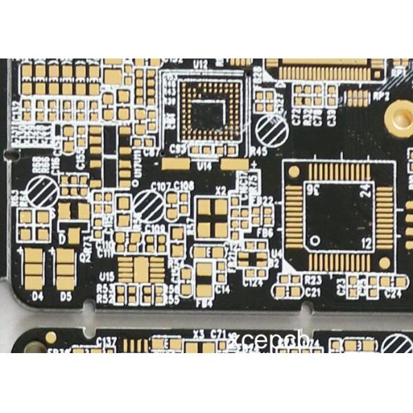 Rigid High TG Multilayer PCB Fabrication 14 Layer Boards With 3 Mil Line Width and Space