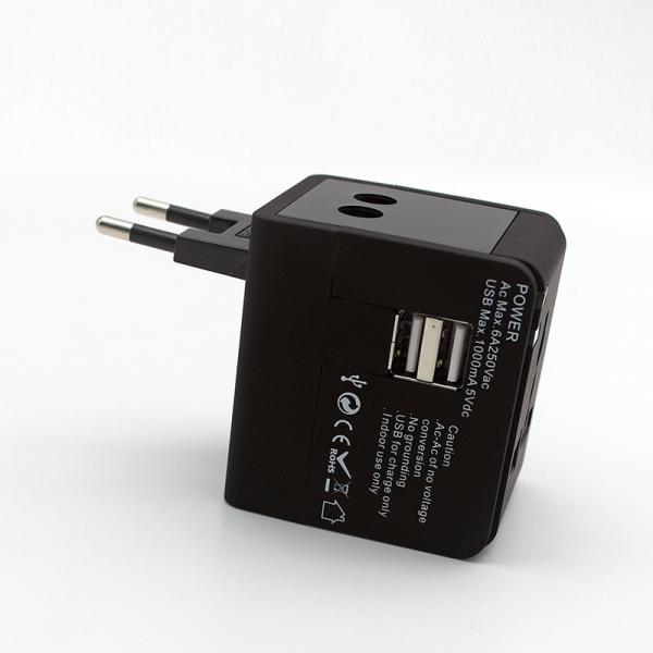 Rated Current 6A Travel Power Adapter Iphone AUS/USA/UK/ EU Plug Universal travel adapter