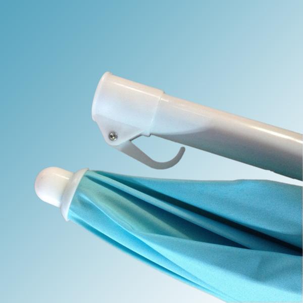 Palm Tree Windproof Beach Umbrella Sun Protection Oxford Polyester Fabric