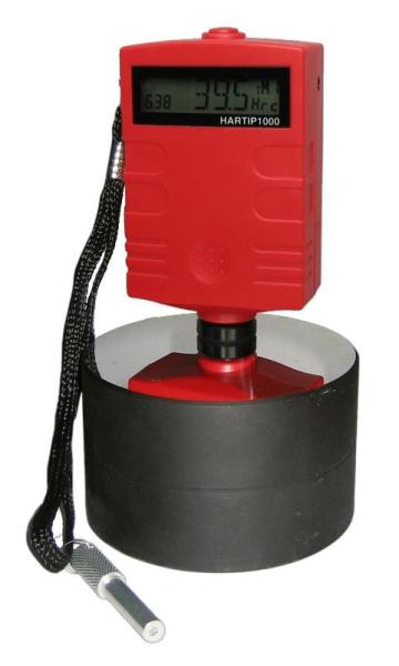 Palm Size Steel Portable Hardness Tester HARTIP1000 Easy Operation with LCD Display