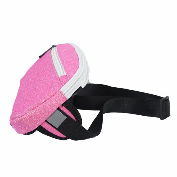 Saco cor-de-rosa elegante do Cheerleading da faísca do brilho com suportes de garrafa de água