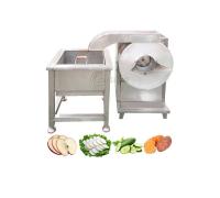 Máquina de cortar batatas elétrica em espiral múltipla para produção de batatas fritas à base de água