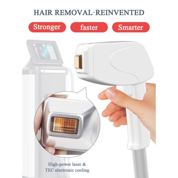 Ice Speed Diode Laser Bikini Hair Removal Machine With 3 Wavelength Hair Removal