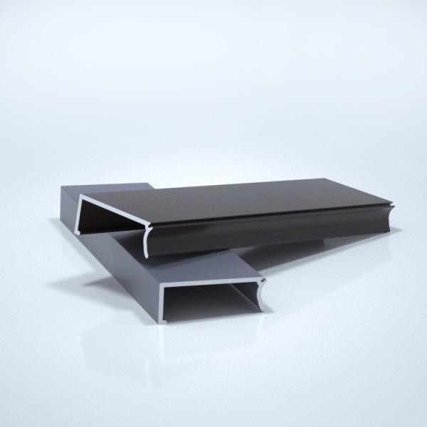 Половинная круглая ненесущая стена профилирует профиль шторки ролика гаража