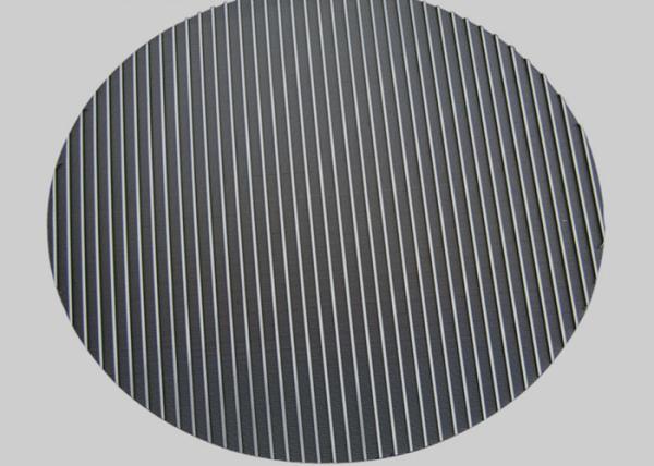 Media Support Grids Fabricated With Wedge Wire