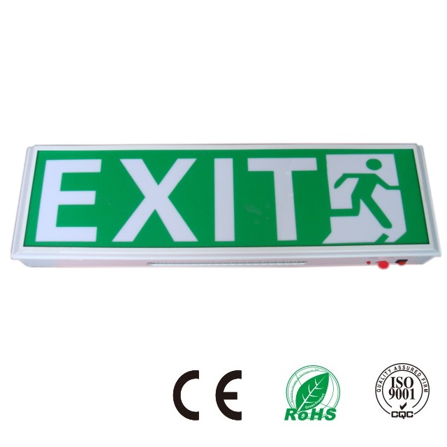 Wall Surface Mounted Indoor LED Emergency Exit Sign Ni-Cd Battery Operation SL010AM