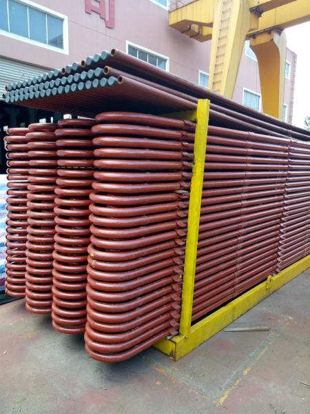 Natural Gas Oil Steam Boiler Super Heater , Boiler Superheater Coils ASTM