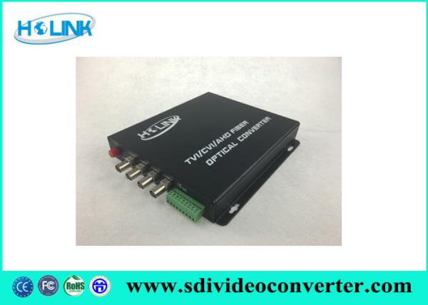 1 fiber port RS485 data CVI Fiber Converter Single mode SC connector audio transmitter receiver