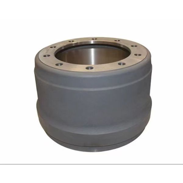 High Heat Dissipation Wear Resistant Cast Iron Brake Drum Casting Custom Size for Industrial Vehicles