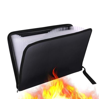 High Security Fireproof Bag , Fire And Water Resistant Document Bag