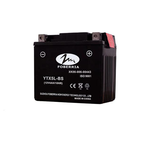 12v 4ah Motorcycle Gel Battery YTX5L-BS Motorcycle Lead acid Battery
