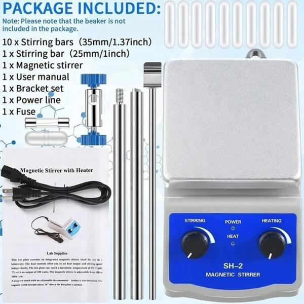 Lab Equipment Heater Stirrer Customizable ODM Laboratory Heating Equipment with Digital Hotplate