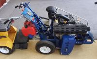 Equipamento de remoção de marcação de estrada do condutor do PCD Grinding Booster