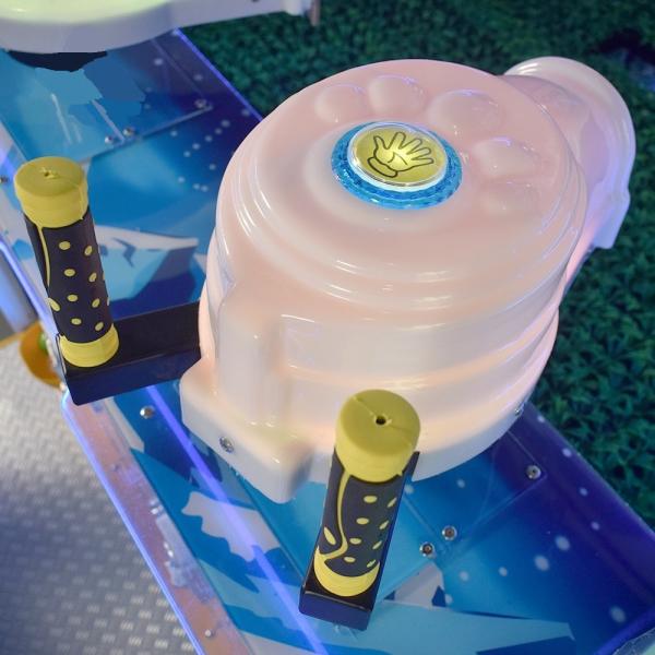 Coin Pusher Water Shooting Arcade Machine / Lottery Ticket Game Machine