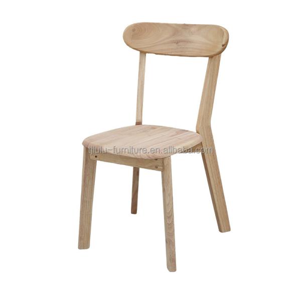 Customized Solid Wood Fast Food Cafe Restaurant Tables and Chairs with Rubber Wood Frame at Prices