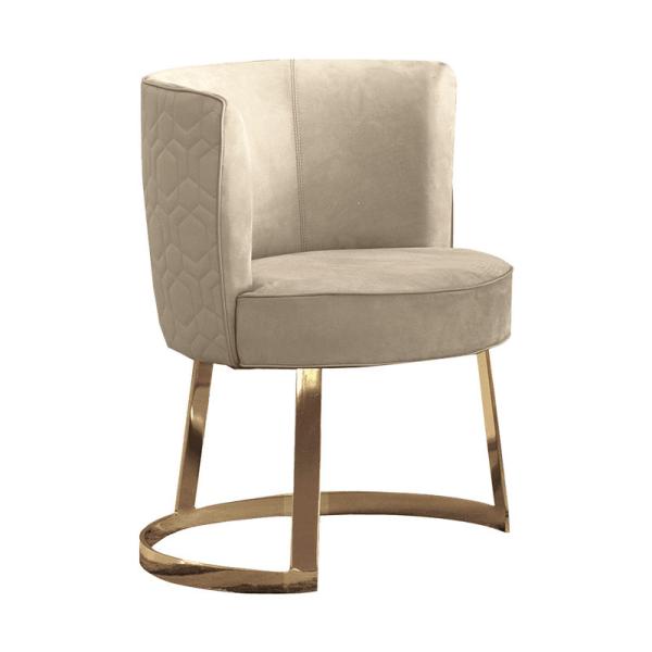 Taupe moderne dinant moderne 0.8m de luxe emmêlé d'Esstischstuhl de chaises