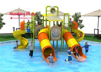 OEM Water Park Equipment  710*645*400cm , Water Slide Equipment 16 CBM