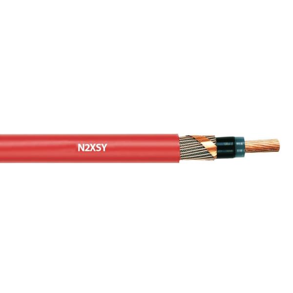 Outdoor N2XSY Medium Voltage Cable Direct Buried Class 2 Conductor In Electric Power Plants