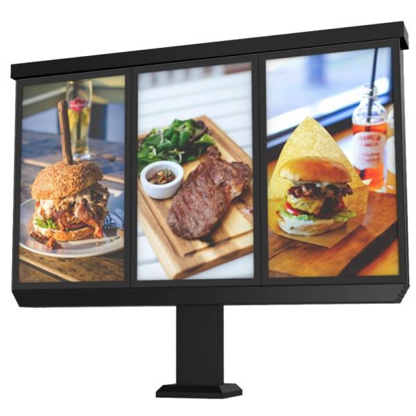 43" - 65" Наружные панели меню 3000cd/m2 4k Рекламные цифровые вывески