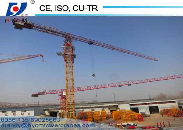 6/8ton 1.5ton Tip load 55m Boom QTZ80(PT5515) without Tower Head Topless Tower Crane