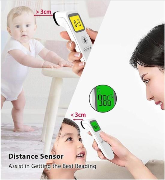 Medical Infrared Forehead Thermometer Quick Measurement With CE / FDA Approved