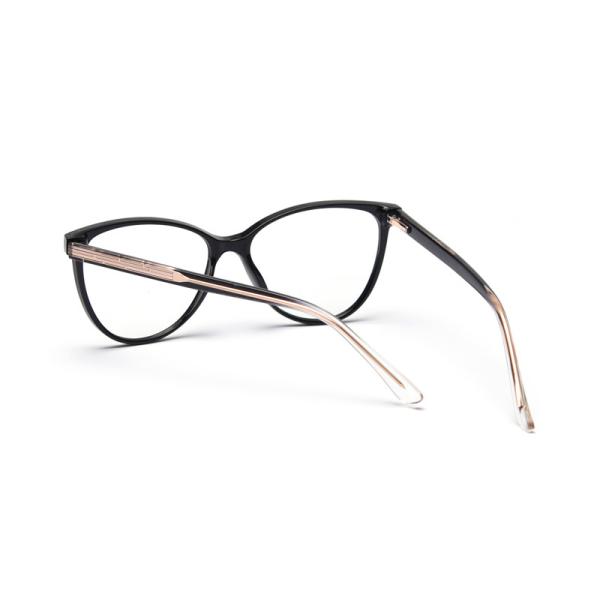 Spring Europe America Large Cat Eye TR90 Material Glasses Flat Mirror Female Myopia