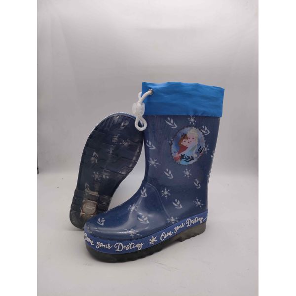 OEM imperméable à l'eau Enfants bottes de gomme Enfants Wellies avec doublure amovible