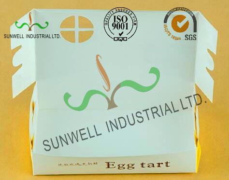 Eco Friendy 300G White Cardboard Food Packaging Boxes , Square Cardboard Gift Packaging Boxes