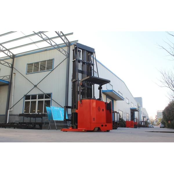 Steel PU 3-Way Electric Reach Truck Stacker with Battery and Charger Tcm/Linde/Yale/Toyota/Crown/Hyster/Heli/Ep/Hangcha