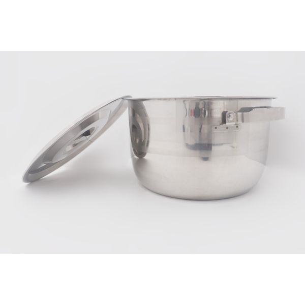 15,18,21,24cm 4pcs  Kitchen tools no-magenic stainless steel cooking pot travel camping outfit cooking sets