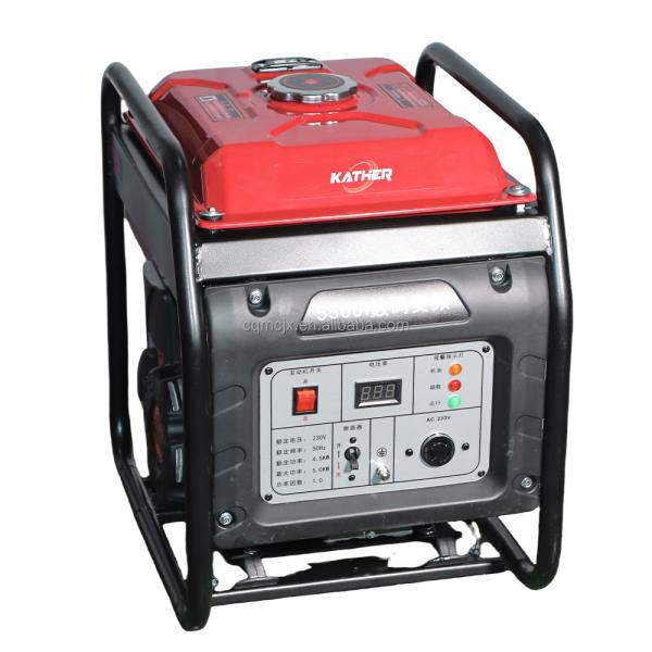 Recoil Open Frame Inverter Generator 5000w 3kva 5kva with and Rated Current of 12V/5A