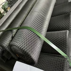 Low Carbon Steel Expanded Metal Mesh with 3-8mm Thickness and Diamond Hole Shape