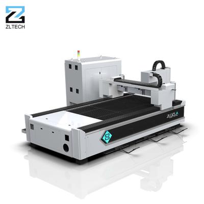 petite découpeuse de laser de la fibre 1300x2500 pour la tôle de bureau de découpeuse de laser de commande numérique par ordinateur de plat de fer