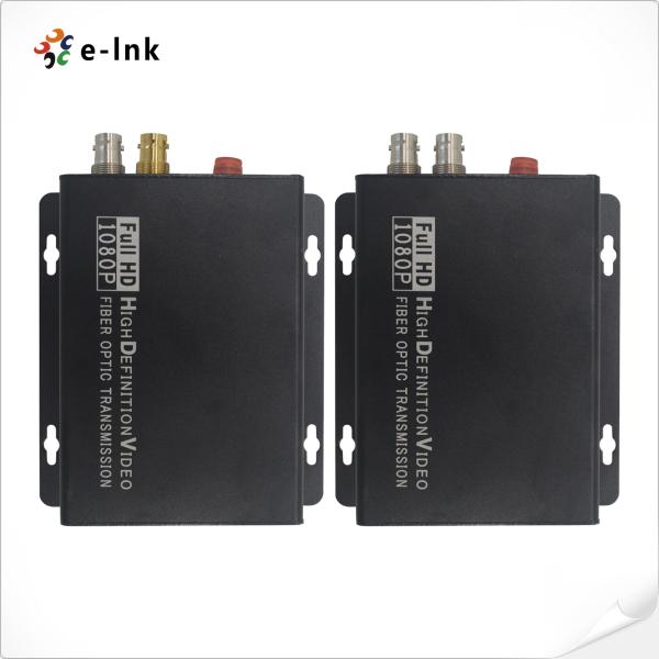 HD-SDI Fiber Converter with Embedded Audio & RS422/485 Data Transmission