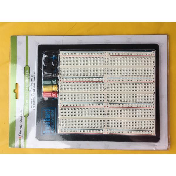 2200 Points Round Hole Solderless Breadboard Consist of Six ZY - 1160