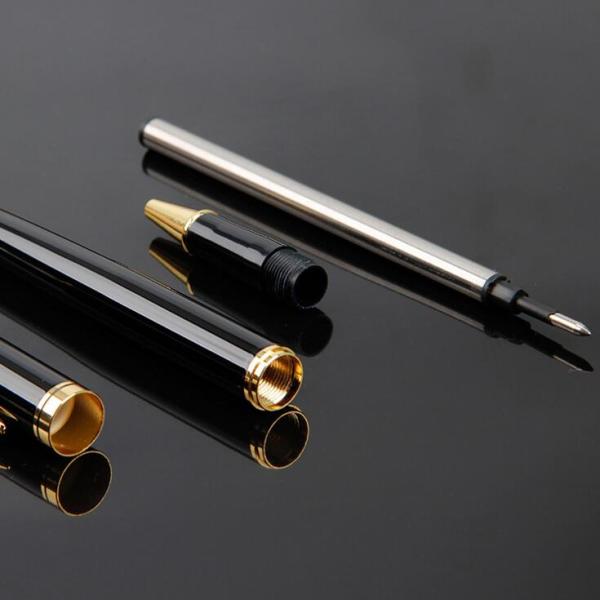 Personalized black Metal Roller Pen Ballpoint Pen Custom Ball Pen Manufacturer