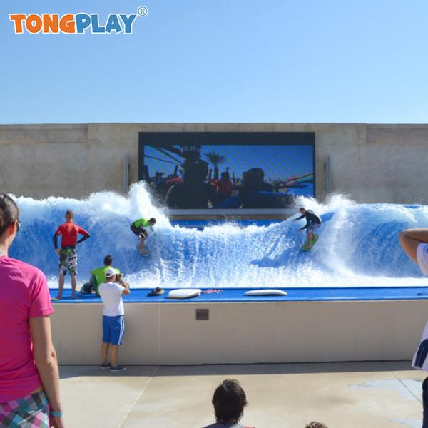 Nuevo diseño de equipos para piscina de olas al aire libre, parque acuático, máquina simuladora de surf, tabla de surf