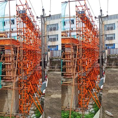 2.8mm Thick Fiberglass Mobile Scaffolding Platform Tower With 200kg/Sqm Load Capacity