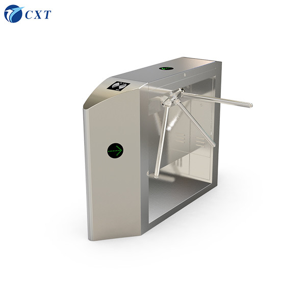 Intelligent Automatic Tripod Turnstile Gate with RS485 Communication 20-30 Persons/Minute 1500x280x980mm