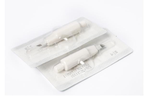 ABS Hard Blade Microblading Needles For Practice Training 5.5 cm Length