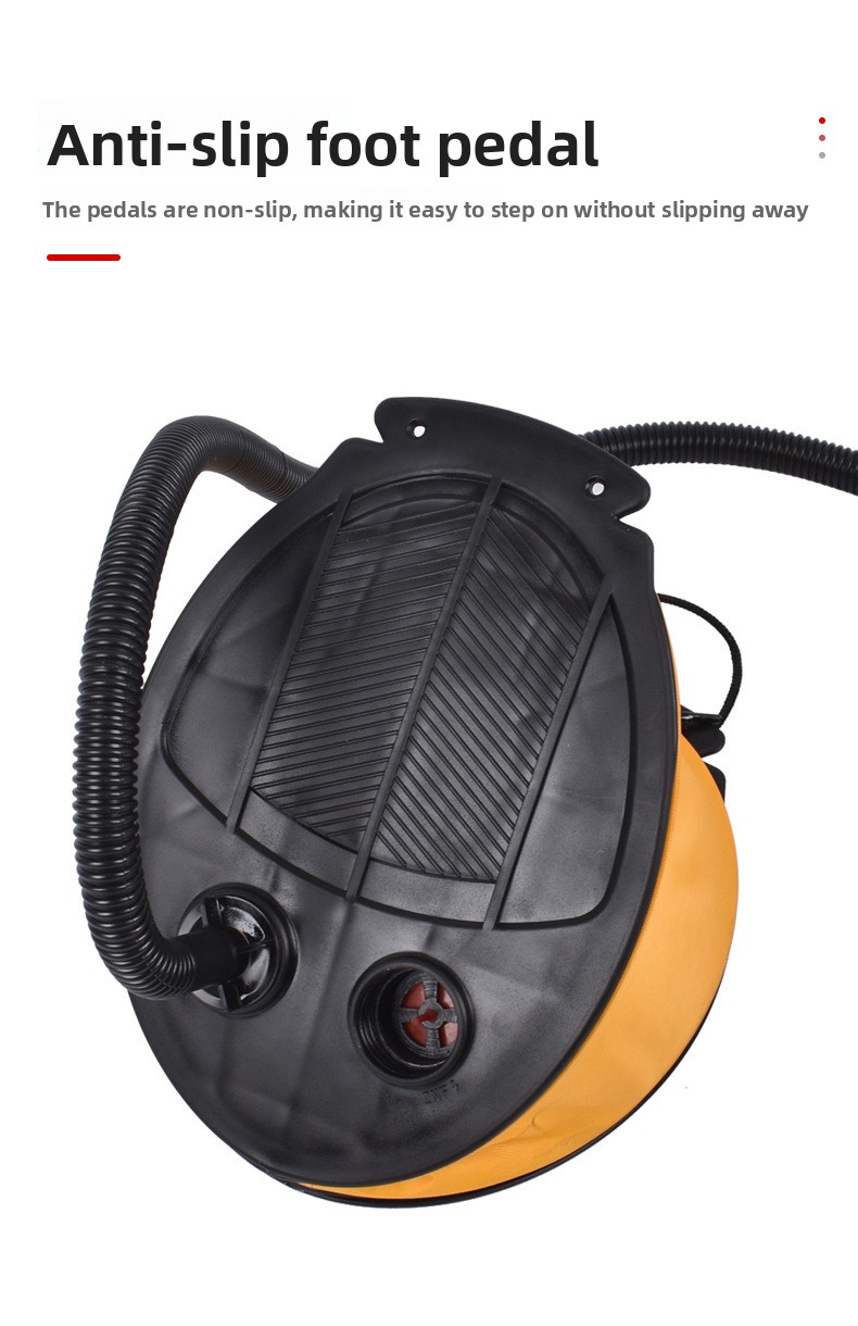 Foot-operated Air Pump Outdoor Portable Multi-functional Inflating Tool for Balls Swimming Rings Quick-Inflating Made in China