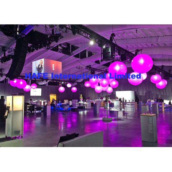 Éclairage accrochant de ballon de lune dans la couleur jaune pourpre orange rose de vert bleu