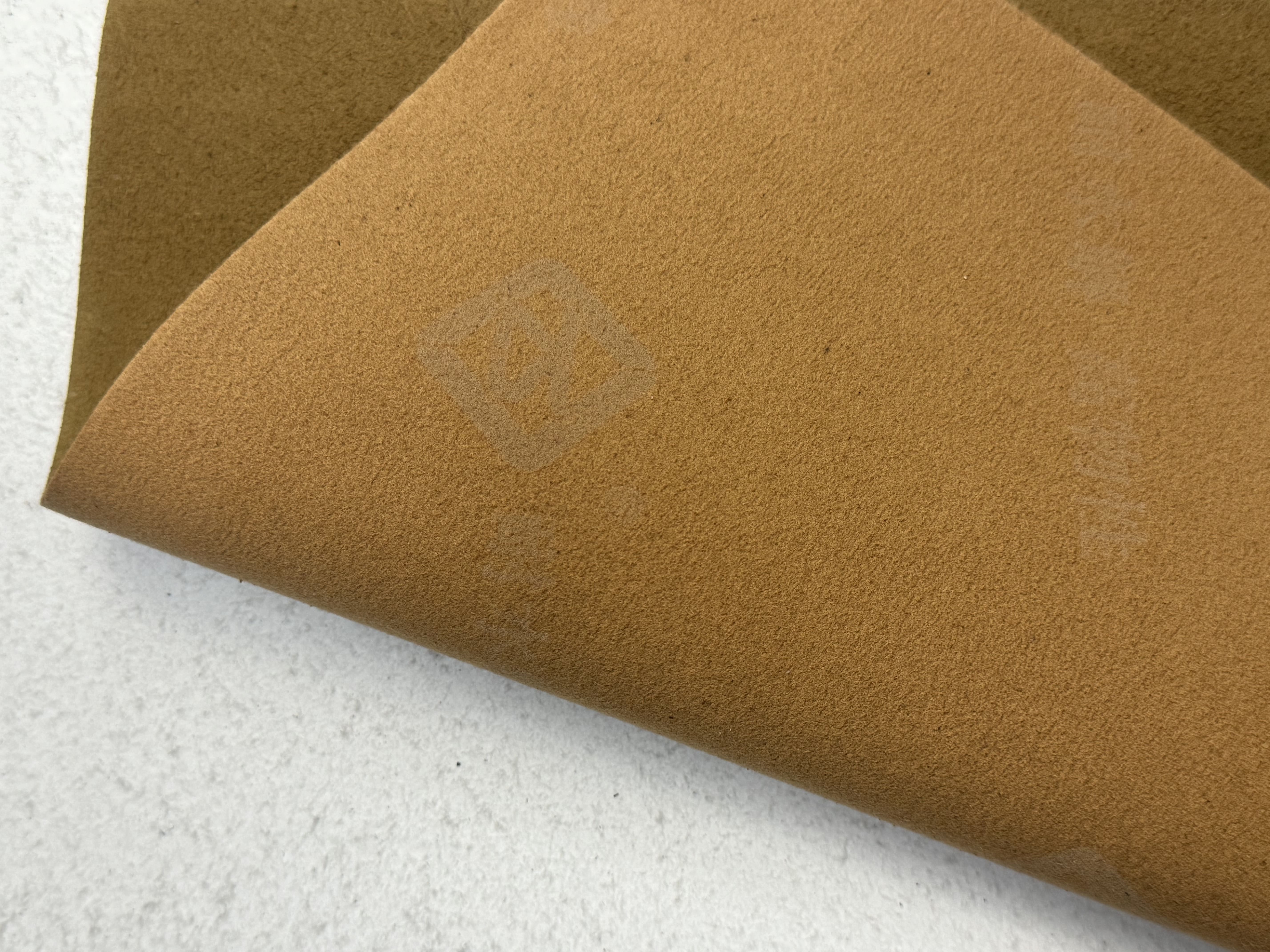 High-Quality Durable Synthetic PU Leather Double-Faced Suede Faux Leather for Shoe Lining Material