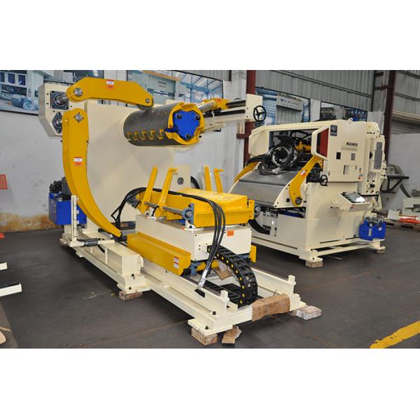 Metal Sheet Stamping Die Punch Decoiler Straightener Feeder Automatic Unwinding Equipment