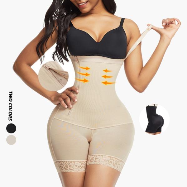 HEXIN プラスサイズ 女性用 サイズのボディ・シェイパー ゼッパーと バットリファッター