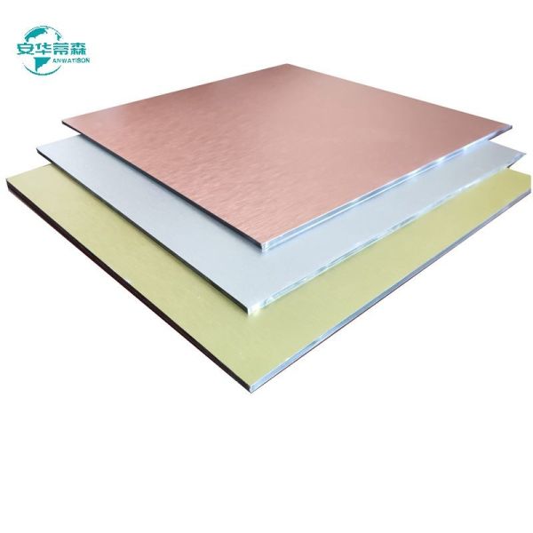 Brushed ACP Panel with Brushed Surface Finish 15-Year Warranty and B1 Fire Rating for Modern Facades